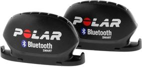 img 2 attached to Polar 91047327 Bluetooth Smart Sensor Set for Speed and Cadence