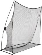 enhance your golf game anywhere with amazon basics portable driving practice golf net логотип