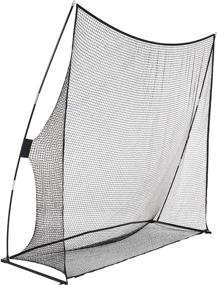 img 4 attached to Enhance Your Golf Game Anywhere with Amazon Basics Portable Driving Practice Golf Net