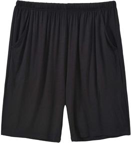 img 3 attached to JINSHI Stretch Sleeping Bottoms with Pockets for Men in Sleep & Lounge Attire