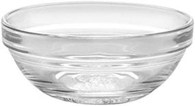 img 2 attached to 🔄 Durable Duralex Stackable Clear Bowl: Space-saving convenience and crystal-clear perfection