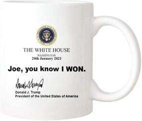 img 2 attached to 🍵 The Garnish Gripper - Hilarious Trump Mug Collection: Joe You Know I Won, Trump 2024 I'll Be Back - 11oz Ceramic Coffee Mug/Tea Cup