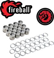 fireball spacers washers skateboards longboards sports & fitness logo