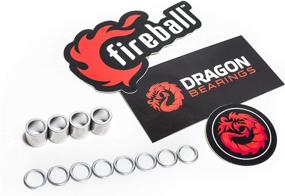 img 3 attached to FIREBALL Spacers Washers Skateboards Longboards Sports & Fitness