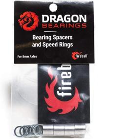 img 2 attached to FIREBALL Spacers Washers Skateboards Longboards Sports & Fitness