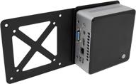🖥️ enhanced mounting bracket for intel nuc with vesa monitor arm extension plate - optimal compatibility for nuc mini pc computer logo