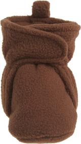 img 3 attached to Hudson Baby Fleece Booties Heather Apparel & Accessories Baby Boys in Shoes