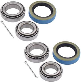 img 4 attached to 🔧 ApplianPar 2-Pack Trailer Hub Bearings Kit for 3500-84 Axle Spindle, L68149 L44649