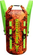 🎒 kastking dry bag: premium waterproof backpack for kayaking, boating, hiking, camping, fishing - 600d material logo