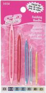 🧶 susan bates 14154 finishing value pack: assorted knitting needles for precise results logo