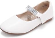 glamorous rhinestone wedding ballerina shoes for toddler girls - hehainom logo