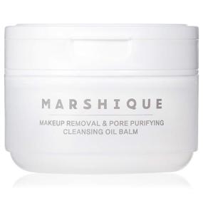 img 4 attached to 🧼 Marshique Makeup Remover and Pore Purifying Cleansing Oil Balm 3.38oz - Blackhead Whitehead Exfoliating Face Wash for All Skin Types