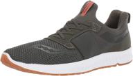 saucony stretch breeze trainer orange logo