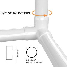 img 2 attached to PVC Fittings Elbow Connectors Structures