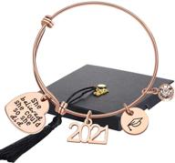 tasbern graduation believed inspirational bracelet girls' jewelry logo