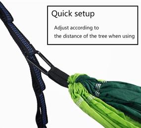 img 2 attached to Hammocks Lightweight Parachute Backpacking Traveling