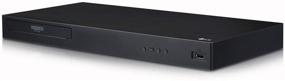 img 1 attached to LG 3D UHD Blu-Ray 4K плеер с пультом дистанционного управления, совместимость с HDR, преобразование DVD, Ethernet, HDMI, USB-порт (черный) - БЕЗ WiFi