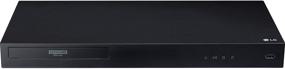 img 3 attached to LG 3D UHD Blu-Ray 4K плеер с пультом дистанционного управления, совместимость с HDR, преобразование DVD, Ethernet, HDMI, USB-порт (черный) - БЕЗ WiFi