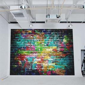 img 2 attached to 📸 MOHOO Colorful Brick Wall Silk Photography Backdrop - 7x5FT Studio Prop Photo Background - 2.1x1.5m
📸 MOHOO Красочный фон из шелкового кирпичной стены - 7x5FT Студийный реквизит для фото - 2.1x1.5м