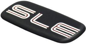 img 2 attached to Pair Set Of 2 SLE Nameplate Emblem 3D Badge Replacement For GMC Chevrolet Sierra Suburban Yukon 1500 2500 3500 (Silver/Black)