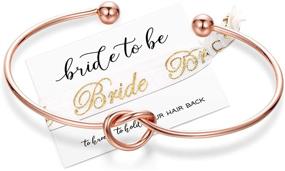 img 4 attached to Bridesmaid Bracelets Ikooo Bangle Friend Wedding