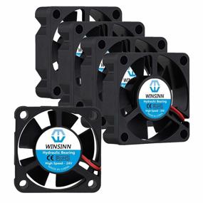 img 4 attached to 🌀 High-Speed 24V Hydraulic Bearing Brushless 30mm Fan - WINSINN 3010 (Pack of 5Pcs)