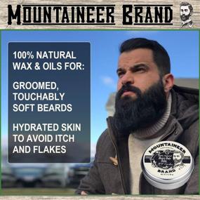 img 2 attached to Товарный заголовок "Heavy Duty Beard Mountaineer Brand Leave" переводится на русский язык следующим образом: "Мощный уход для бороды от бренда Mountaineer".