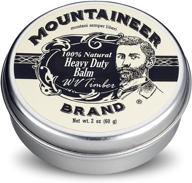 heavy duty beard mountaineer brand leave logo