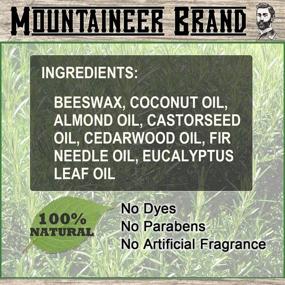 img 3 attached to Товарный заголовок "Heavy Duty Beard Mountaineer Brand Leave" переводится на русский язык следующим образом: "Мощный уход для бороды от бренда Mountaineer".