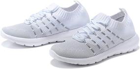 img 2 attached to 👟 ROCKMARK Women's Lightweight Comfortable Running Sneakers: Discover Unmatched Style and Support!