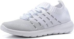 img 3 attached to 👟 ROCKMARK Women's Lightweight Comfortable Running Sneakers: Discover Unmatched Style and Support!