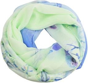 img 3 attached to Yusongirl Chiffon Lightweight Popular Scarves Women's Accessories and Scarves & Wraps