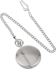 img 3 attached to ⌚️ Men's Charles Hubert Paris Quartz Pocket Watches: Fashionable Timepieces