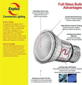 img 2 attached to 🌟 Enhanced Lighting Experience: Explux Full Glass PAR16 Dimmable Equivalent - Unleash a New Level of Brilliance!