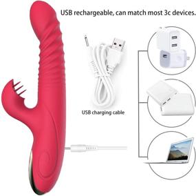 img 1 attached to Electric Automatic Silicone，Whisper Rechargeable Waterproof