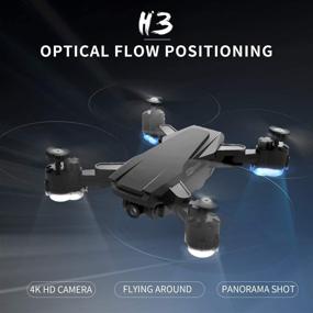 img 2 attached to Foldable Quadcopter Drone for Beginners, Adults, and Kids - 1080p HD Camera, 5G WiFi FPV Real-Time Transmission, Gesture Selfie, Altitude Hold