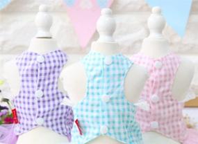 img 2 attached to 🐶 Summer Sweet Puppy Doggie Princess Camisole Tutu Dress with Bowknit - MaruPet Striped Print, Lace Cake Design