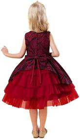 img 3 attached to 👗 VEOAY Girls High Low Party Dresses Princess 1-8 Years Ball Gowns Dress