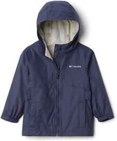 img 1 attached to Columbia Girls Little Jacket Lichen Apparel & Accessories Baby Girls