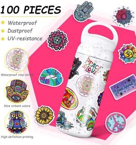 img 3 attached to Waterproof Stickers for Skateboards, Refrigerators, Scrapbooking & Stamping