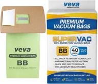 veva 40 pack premium supervac vacuum bags for handheld models bb work with all bb series: bb180, bb280, bb850, bb870, bb880, bb900, bb1000, bb1100, bb1200 логотип