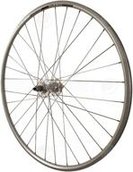 sta tru silver formula sealed bearing high flange fixed/free track hub rear wheel (700x20) - superb performance and versatility! logo