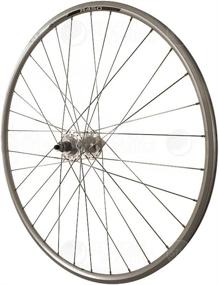 img 1 attached to Sta Tru Silver Formula Sealed Bearing High Flange Fixed/Free Track Hub Rear Wheel (700X20) - Superb Performance and Versatility!