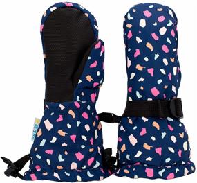 img 4 attached to 🧤 JAN & JUL Toasty-Dry Waterproof Insulated Mittens for Toddlers & Kids