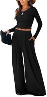 👗 wusenst stylish sleeve pocket women's clothing: jumpsuits, rompers & overalls logo