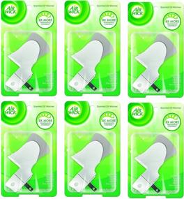 img 4 attached to 🌬️ Air Wick White Scented Oil Warmer Plugin Air Freshener, 6ct