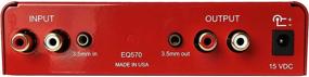 img 1 attached to Enhance Sound Quality with Rolls EQ570 Audio Equalizer