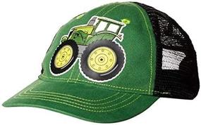 img 3 attached to Adorable and Functional: John Deere Girls' Baseball Cap for Stylish Sun Protection