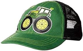 img 4 attached to Adorable and Functional: John Deere Girls' Baseball Cap for Stylish Sun Protection