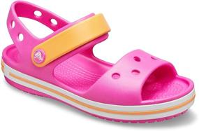 img 2 attached to 👟 Crocs Crocband Toddler Electric Cantaloupe Boys' Shoes: Модная и удобная обувь для мальчиков